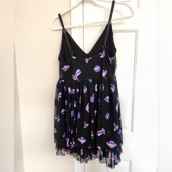 Hologram Sheer Tier Dress Blackmilk Size Medium Limited - Picture 3 of 3